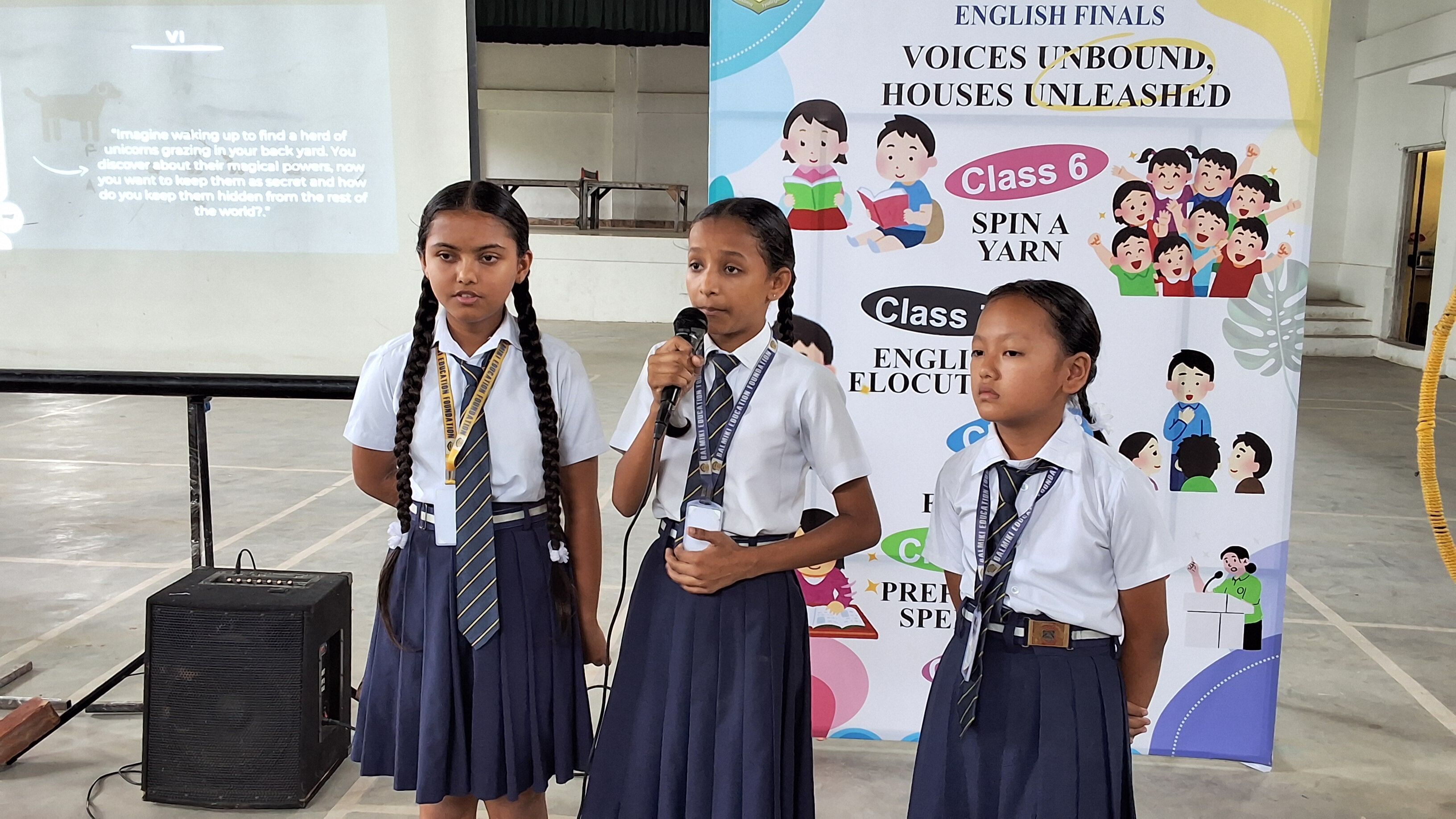 Spin a yarn competition